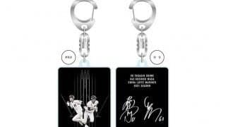 ロッテ益田直也らのタイトル記念グッズ発売　荻野＆和田は盗塁王の同時受賞デザインも