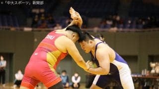 【第167号掲載記事】出頭が「リベンジ」果たし、中大として３年ぶりのインカレ優勝！ー全日本学生レスリング選手権大会