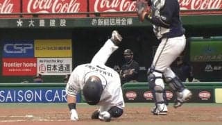 打席でヨガは「山川のイメージ」？　マン振り後の“衝撃ポーズ”が「ほんと印象的」