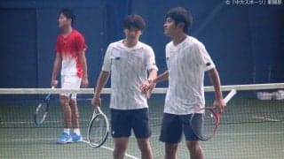 今年２度目の全国の舞台で奮戦するも上位進出ならずー2021年度全日本学生室内テニス選手権大会