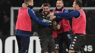 ナポリが今季初のリーグ連敗…躍動したエンポリ守護神ヴィカーリオの牙城崩せず不運極まりない失点…《セリエA》