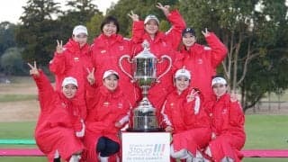 LPGAチーム連覇達成に「凄く嬉しい」　ナイスチームワークで最高の締めくくり