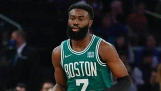 右ハムストリングの負傷で欠場中のジェイレン・ブラウン、明日のバックス戦で復帰か