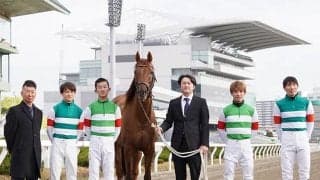 【地方競馬】大井競馬場の誘導馬デビューを目指すトロヴァオ　荒山勝徳調教師「後輩たちを引き連れている姿を見るのが楽しみ」