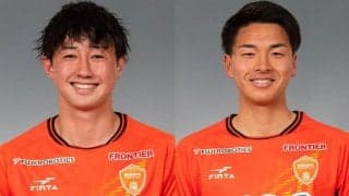 山口がDF眞鍋旭、FW河野孝汰と契約更新