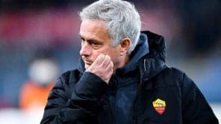 ローマ連敗脱出も…モウリーニョ監督「ボールと主導権を簡単に手放した」