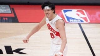 自身初のダブルダブルを達成した渡邊雄太「プレータイムを貰えたらスタッツ残す自信がある」