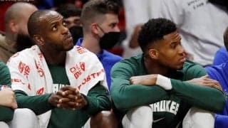 前試合で途中退場したミドルトンは長期離脱を回避も、ヤニスがプロトコル入りで離脱