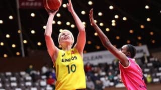 ＥＮＥＯＳが攻防でシャンソンを圧倒…渡嘉敷が30得点と大爆発／皇后杯