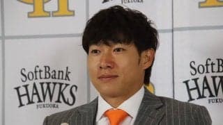鷹・柳田悠岐、1000万円増の6.2億円でサイン　松井秀喜氏抜き日本人野手史上最高年俸