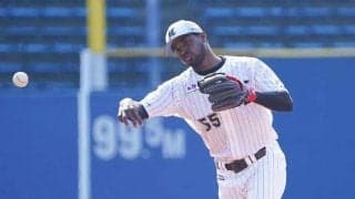 ロッテ助っ人の美人モデル婚約者が再会を語る　9か月離れ離れで「試練でした」