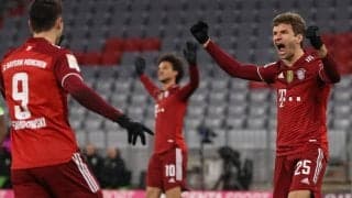 首位バイエルンがヴォルフスブルクに4発、前半戦最終戦を圧勝《ブンデスリーガ》