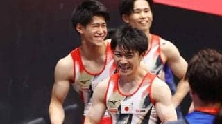 内村航平の着地に感情爆発　橋本大輝、20歳に思えない「素直さと 謙虚さと 清々しさ」