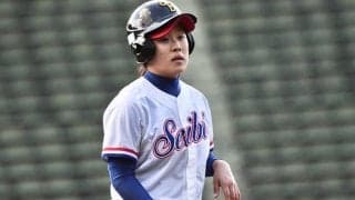 イチロー氏から2打席連続死球「当たって嬉しかった」　女子選抜4番は笑顔で出塁