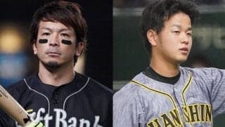 阪神左腕が「控えめに言って最高」　鷹・松田ら亜大OB16人“大集合写真”で際立つ存在感