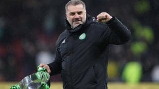 セルティックで初タイトルのポステコグルー「これはスタート」　2発の古橋亨梧は「まさにトップクラスの選手」