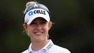 ウッズに女子No.1選手が大興奮　「可愛い」と反響の記念撮影に米メディア「特別だ」