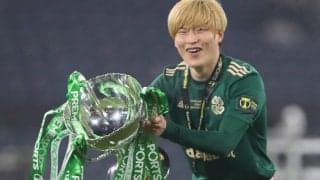 「こいつ大好きだ!!!」2得点でカップ戦決勝の主役となった古橋、スコットランドの大御所ロックバンドからも絶賛される