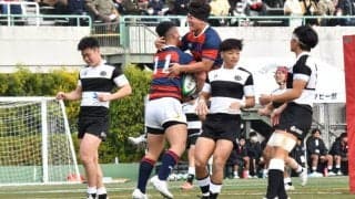 【ラグビー部】魚谷組、入替戦で勝利を収める