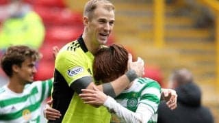 リーグカップ制覇に導いた古橋亨梧をセルティック守護神も絶賛 　「彼は間違いなくトッププレーヤー」