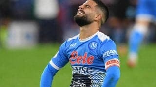ナポリ、負傷中のインシーニェがコロナ陽性に