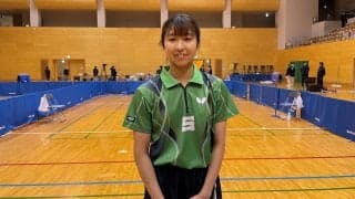 専修大・出澤杏佳、1年で女子シングルス優勝＜関東学生卓球選手権・女子＞