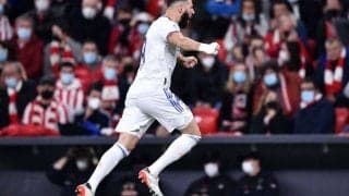 「ゲームみたい」絶好調ベンゼマの超絶カーブ弾に絶賛続々「もはや芸術作品」