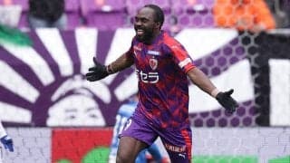 12年ぶりJ1を戦う京都、21ゴールのFWピーター・ウタカと契約更新「J1でプレイするのが待ち遠しいです」