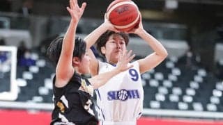 チームハイの23得点で昭和学院を勝利に導いた田嶋優希奈「組み合わせが決まった時から…」