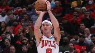 ブルズのアレックス・カルーソが左足のねんざで最長10日間離脱へ