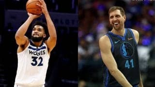 タウンズの「僕はビッグマンとして史上最高のシューター」発言にノビツキーがコメント