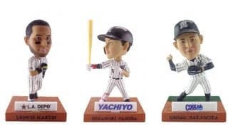 ロッテ、ボブルヘッド人形化する3選手の投票開始　21年はマーティン、安田、中村奨