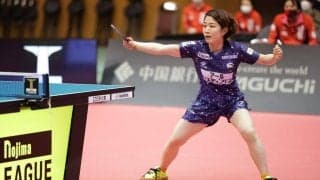 【Tリーグ女子】トップ名古屋、安藤みなみの2勝で日本生命に勝利　九州も今季5勝目