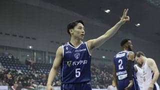 琉球戦で初出場を飾った横浜の河村勇輝「ここに立てることは当たり前ではない」