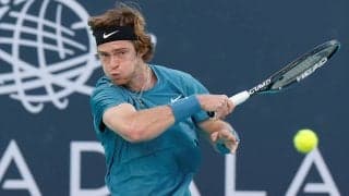 世界5位のルブレフもコロナ陽性「動揺している」。ナダルやシャポバロフらに続き、アブダビ大会から6人目