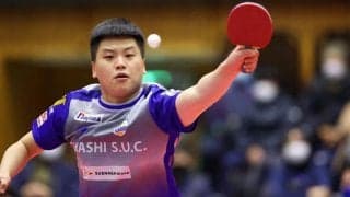 岡山リベッツ・郝帥（ハオシュアイ）、選手ランクAAに昇格　単5勝1敗の元中国代表