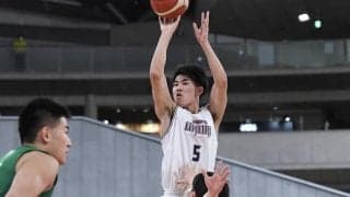 正智深谷の得点を抑え込んだ福大大濠が43点差で快勝／ウインターカップ男子準々決勝