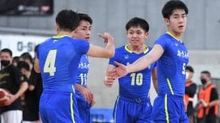 【ウインターカップ2021】帝京長岡4強入り、スピードの小林を下す