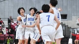 桜花学園が粘る京都精華学園を振り切り、3年連続24度目の優勝！／ウインターカップ女子