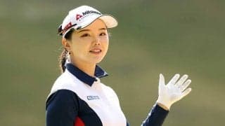 「ピンクのウェアよく似合う」　女子ゴルフ、中国育ちセキの“沖縄ショット”に反響