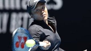 大坂なおみ 全豪OP会場で初練習