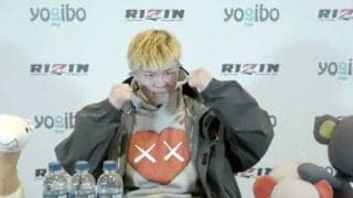 【格闘技／RIZIN.33】那須川天心、卒業マッチは「めちゃくちゃ寂しい」　五味撃破のカギは“見えないパンチ”