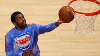 約2カ月半ぶりにチーム練習へ復帰したネッツのカイリー・アービング「本当に最高さ」