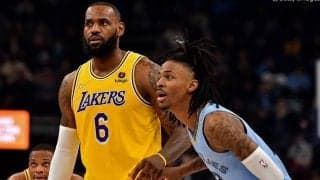 レイカーズ相手に41得点と爆発したモラントをレブロンが称賛「食い止めるのは難しくなる」