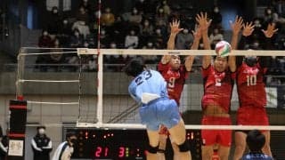 花村和哉（順天堂大1年）が後輩へ託す思い「春高での悔しさを取り返して優勝してほしい」