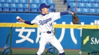 背番号14は「勝手に決まっていた」　元中日・朝倉氏の次男が早くも見据える“引退後”