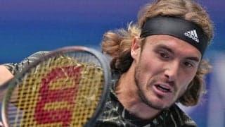 シングルス欠場のチチパス、ヒジは心配ないと説明。全豪までには「100%に近い状態になる」[ATPカップ]