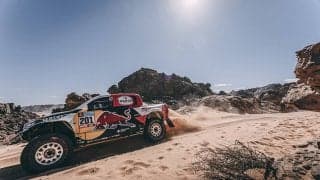 ダカール2022：トヨタのナッサー・アル‐アティヤが連続トップタイム、セバスチャン・ローブは2番手に浮上