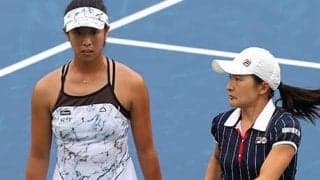 青山/柴原組、今季初戦は完敗