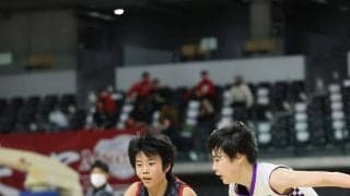 【Jr.ウインターカップ2021-22】母とともに全国へ！勝山中で異彩を放つステフィン・カリーのような２年生ガード